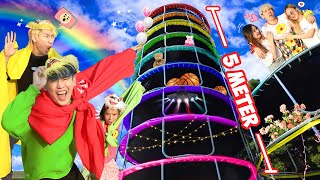 ชาเลนจ์ดูแลตึกยักษ์แทมโพลีน!! เฮียฮ้อ..จ่ายหนัก เรารักเฮียฮ้อ ฮาๆ!! screenshot 1