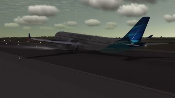 A330 -59fpm Butter Landing 🧈 (REAL FLIGHT SIMULATOR) #swiss001landing