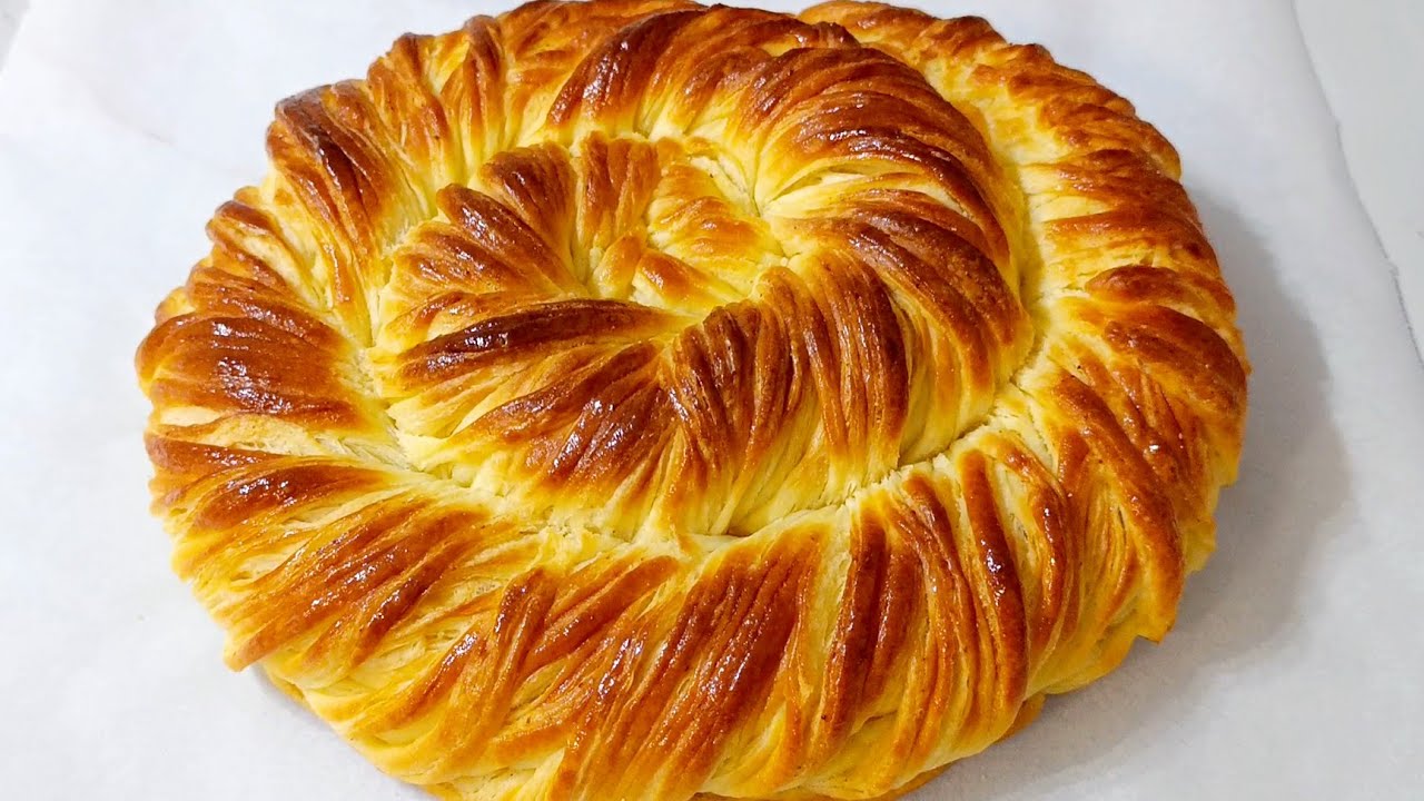  Brza dekorativna pogača !🤩 Da li znate za ovaj način pripreme ?!🤗