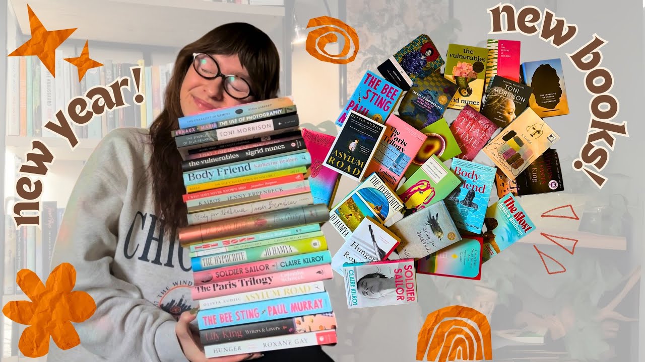 book unhaul + recent acquisitions 📚 new year, new books!
