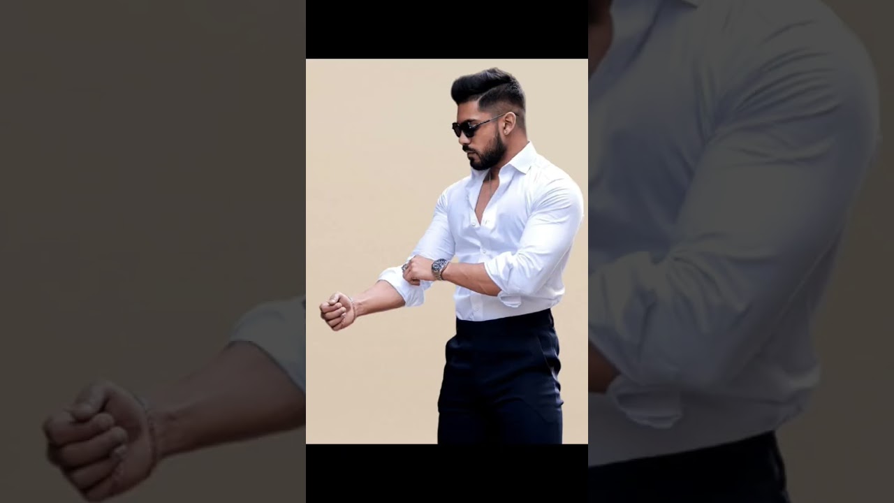 IndoPrimo Men's Casual Solid Satin Shirt for Men Full Sleeves - Crystal 