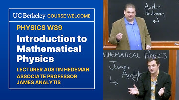 Introduction to Mathematical Physics: PHYSICS W89