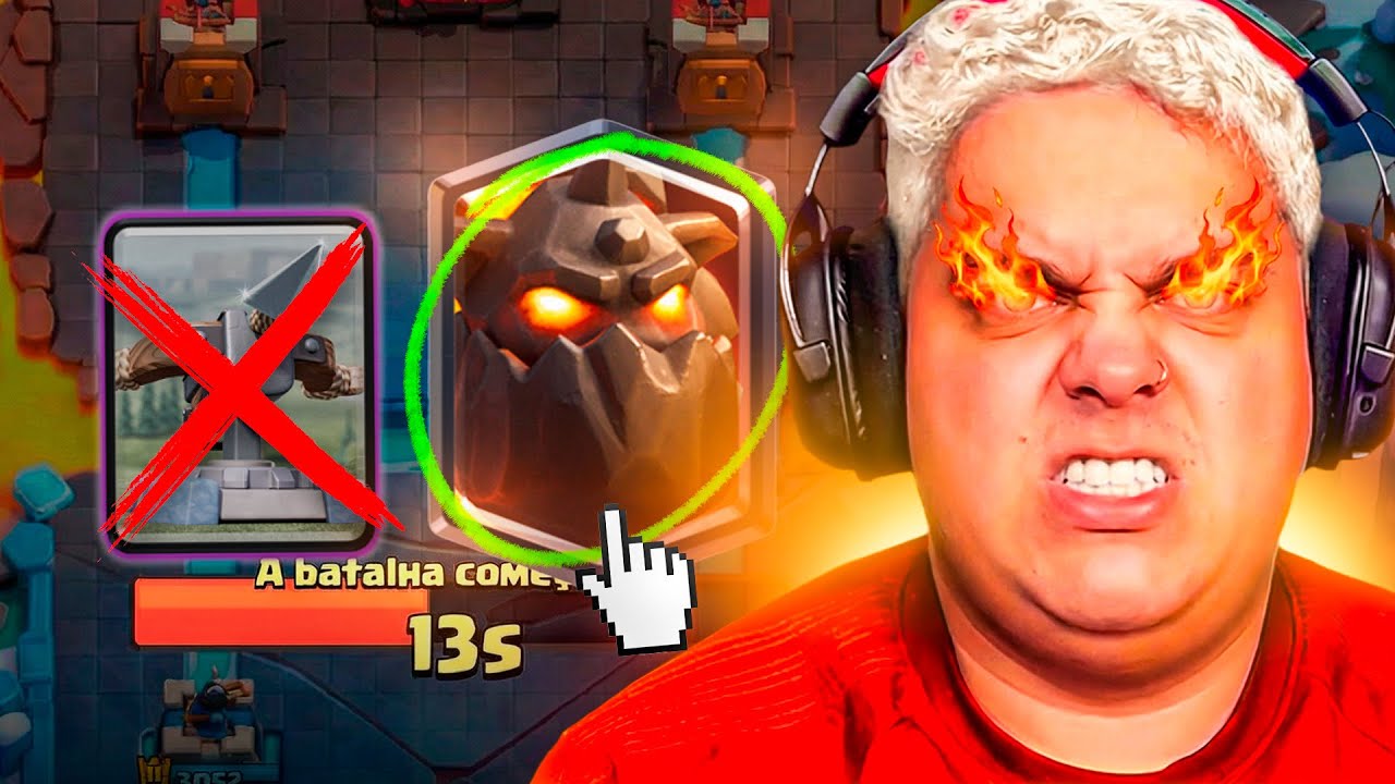 Só posso escolher a PIOR carta no desafio!