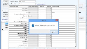 Import invoices into QuickBooks Online using Zed Axis