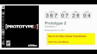 Famous Prototype 2 PS3 Countdown Wealth