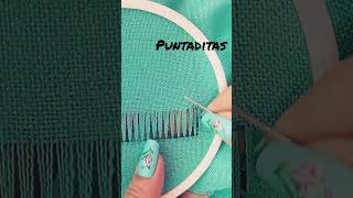 DESHILADO y CALADO #bordado