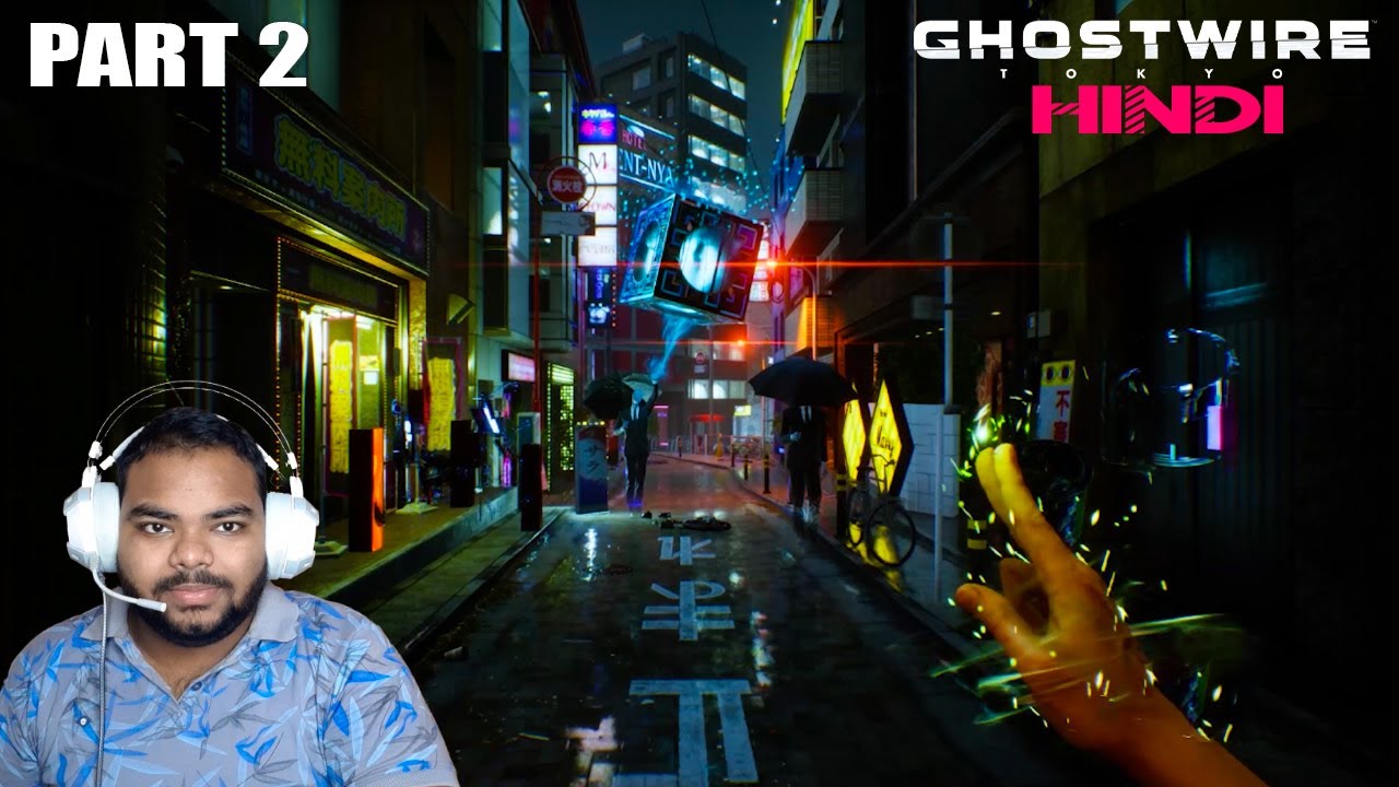 GhostWire Tokyo Hindi PC Walkthrough Gameplay Part 2 - KK {Ray Tracing} (FULL GAME)