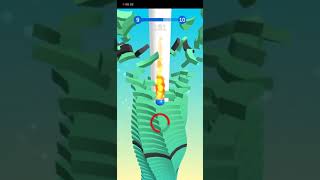 Stack Ball - Blast through platforms Level -8 #shorts screenshot 3
