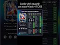 stats week 4 ⚡✨💥