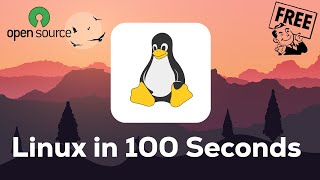 100 Seconds of Linux  Operating System | Linux Kernel | Linux Distributions |