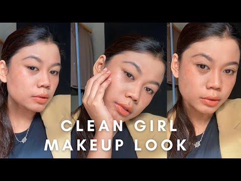 CLEAN GIRL MAKEUP LOOK 2023 | Daily office look [Indonesia] qryoctaviani #cleangirlmakeup