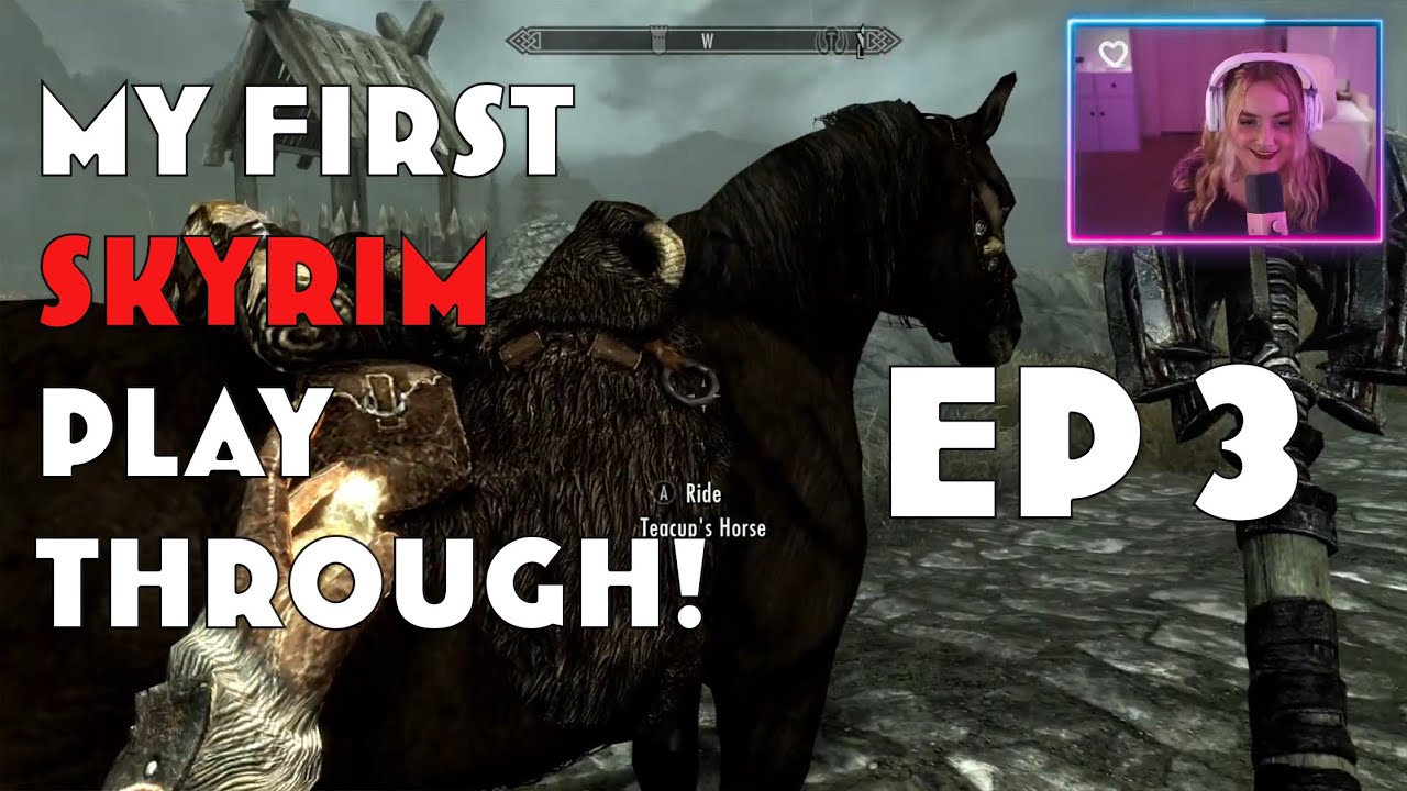 My First Ever Skyrim Playthrough Ep. 3 (VOD) - YouTube