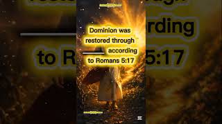 Bible Quiz 📖 | Dominion Restored Through What? 👀