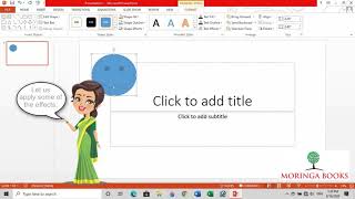 MS PowerPoint 2013 - How to Insert Shapes in a Slide in MS PowerPoint 2013 in Windows 10 Profile