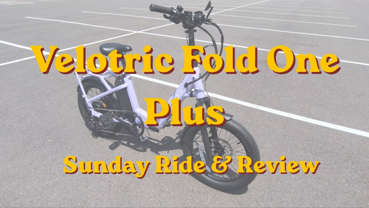 Velotric Fold One Plug Ride and Review