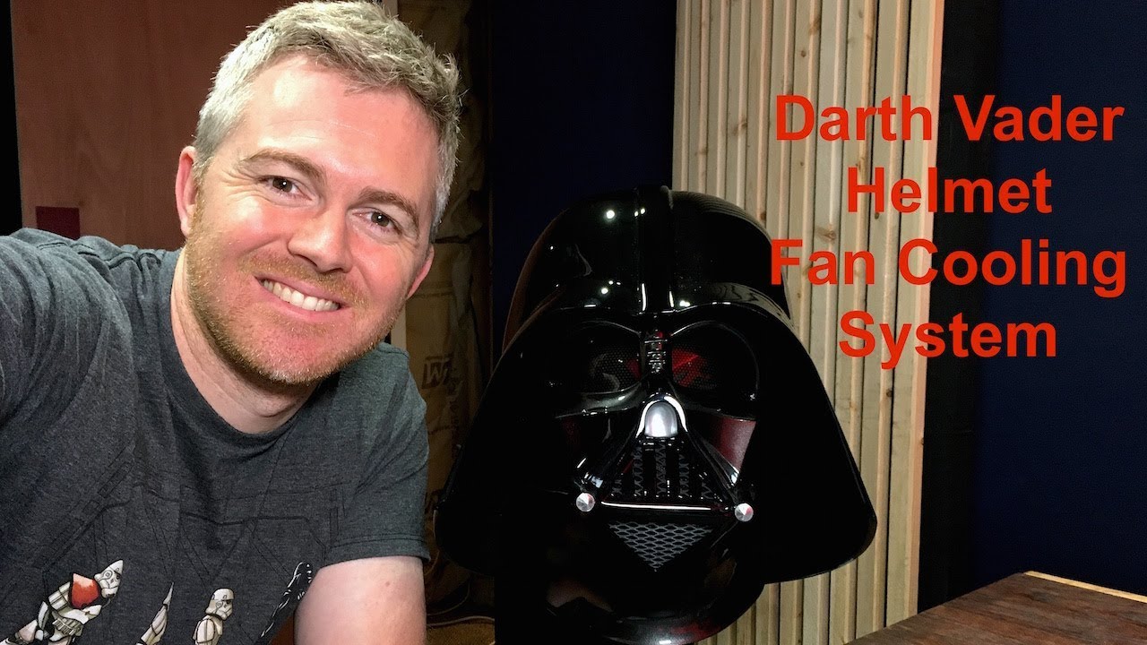 Моя собственная система охлаждения для шлема Дарта Вейдера...