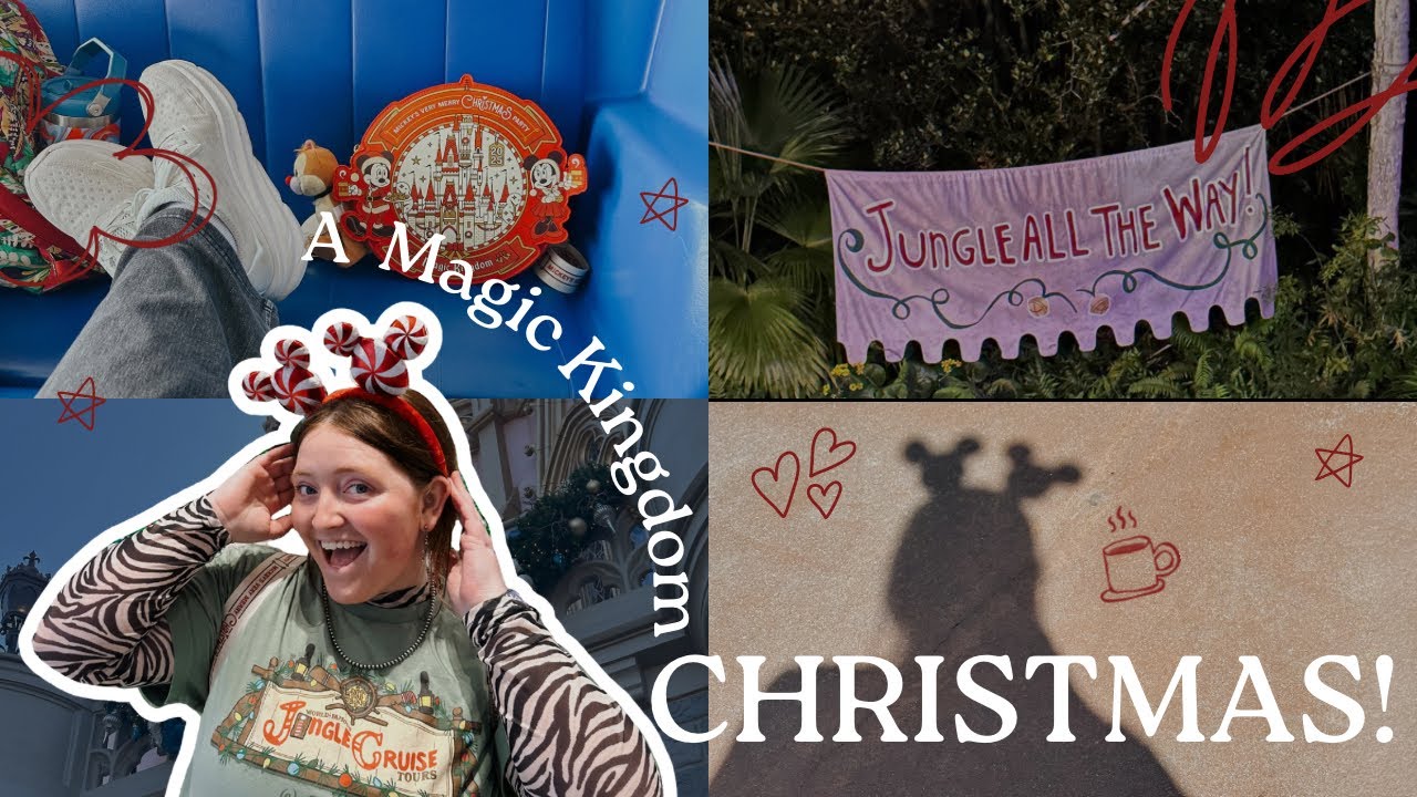 A Magic Kingdom Christmas! (peoplemover ride extravaganza)