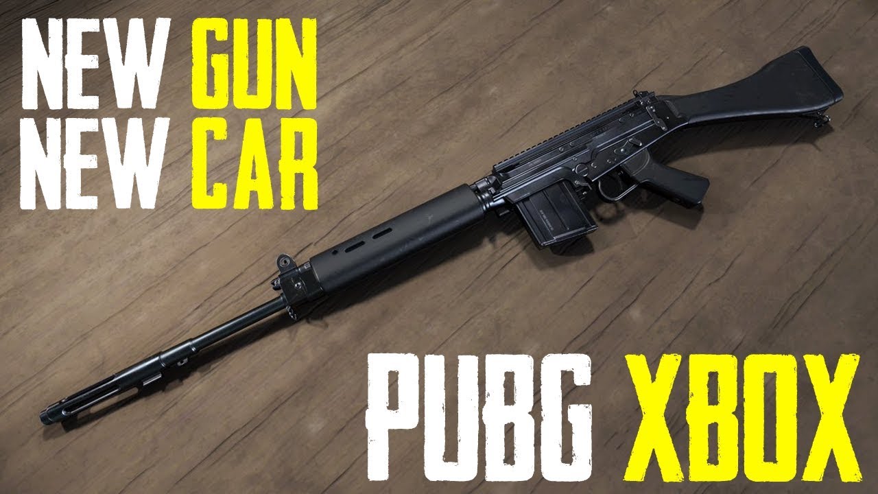 PUBG Xbox HUGE Update for PTS - New Gun, Car & More!