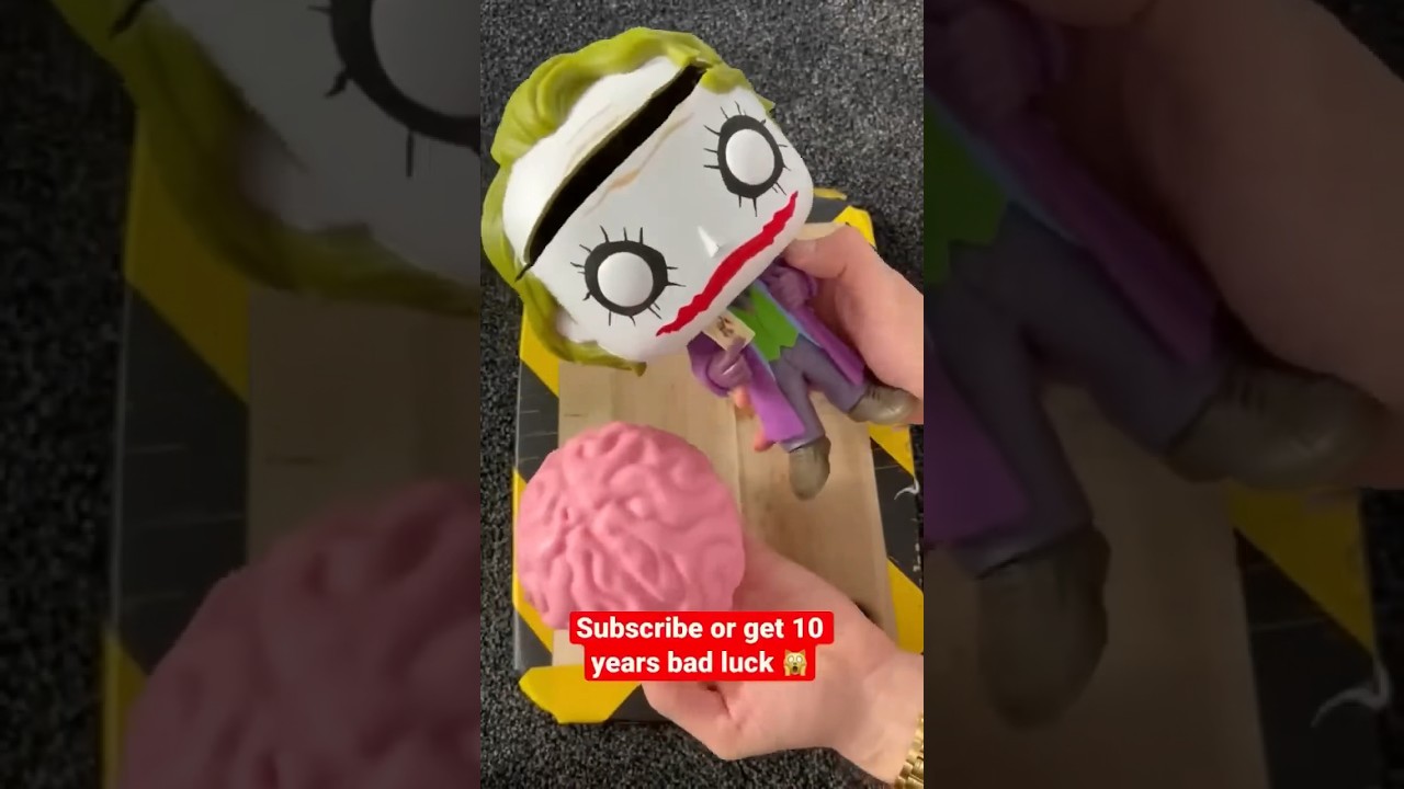 Secret Brain inside Joker FunkoPop 