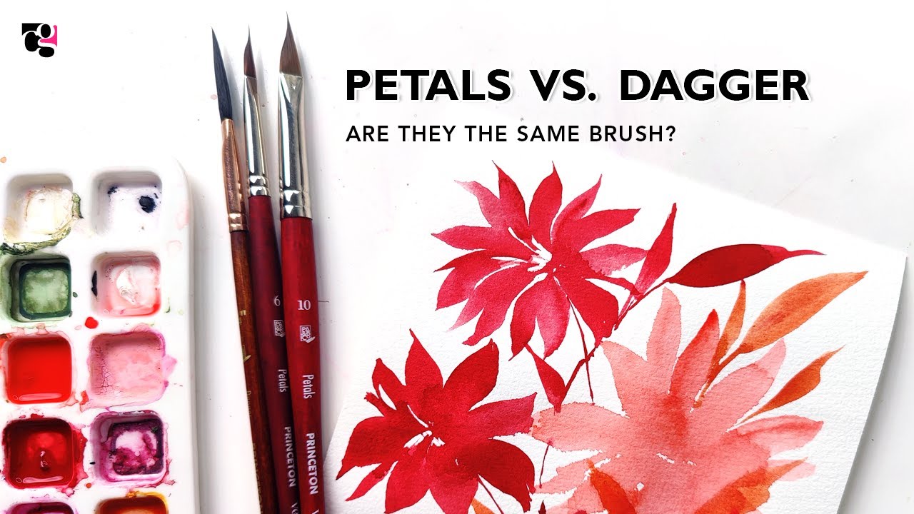 Are the Princeton Petals and Dagger Brush the Same?