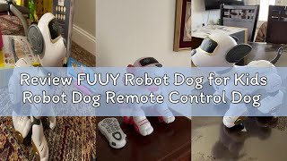 Review FUUY Robot Dog for Kids Robot Dog Remote Control Dog Toy Interactive Robot Pet Robotics Toys