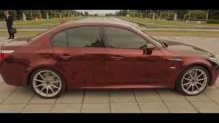 Тест Драйв от Давидыча BMW M5 E60 Тень