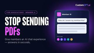 Stop Sending PDFs - Give Your Members an AI Chat Experience