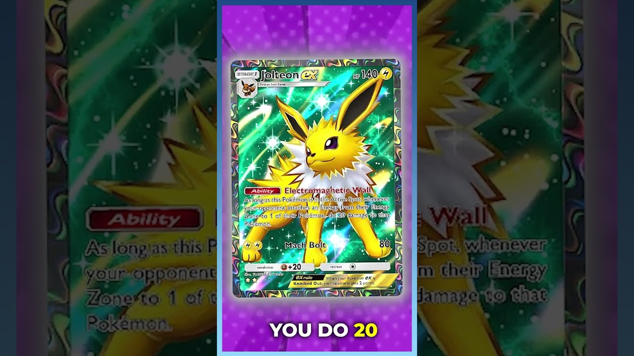 This Jolteon EX Build DESTROYS The Entire Meta! - YouTube