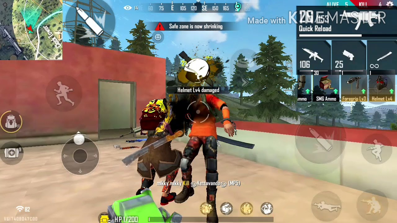 Free fire gems play /classic mech/6 kill 5 YouTube