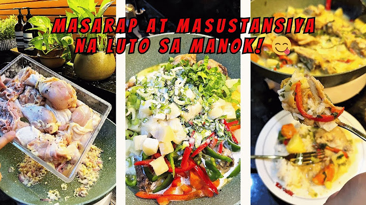 Delicious Pininyahang Manok sa Gata