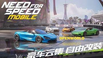 Need For Speed Mobile - Open World Gameplay