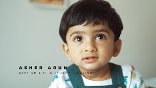 Asher's Baptism & 1st Birthday Highlights I Solo Captures
