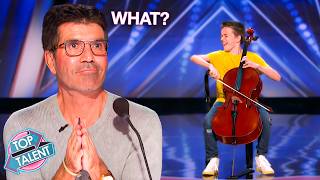 They Expected This Boring.. Until He Started Playing The Cello! (He's Only 14!) Wealth