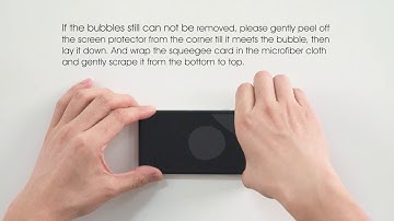 SPARIN A04 How to remove bubbles?