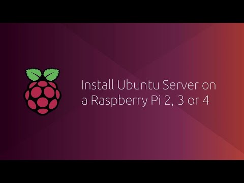 How to install ubuntu server on a raspberry pi - YouTube