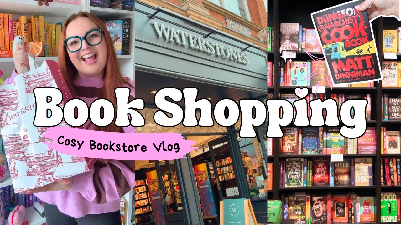 Come BOOK SHOPPING With Me | Bookstore Vlog and Mini Book Haul 💕📖✨