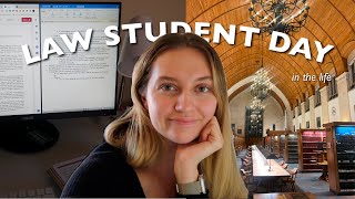 LAW STUDENT DAY IN THE LIFE by Gabrielle Noelle 1,252 views 6 months ago 16 minutes