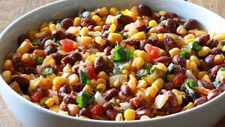 Healthy Corn & Black Bean Salad