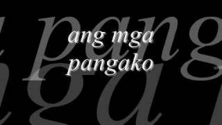 Video thumbnail of "Silent Sanctuary - Maalala Mo Sana w/ lyrics"