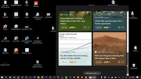 Remove the “News and Interests” Widget on the Windows 10 Taskbar (Windows 10 21H2)