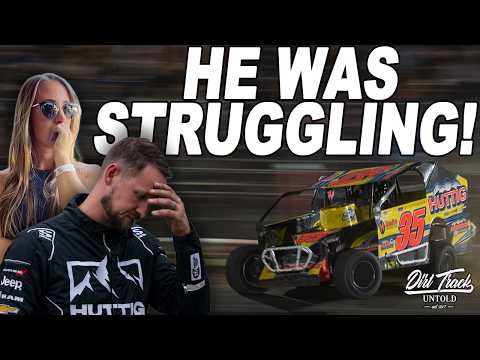 He Could Barely Focus. Everything Was Going Wrong. Can He Make 200 Laps!? - dirt track racing video