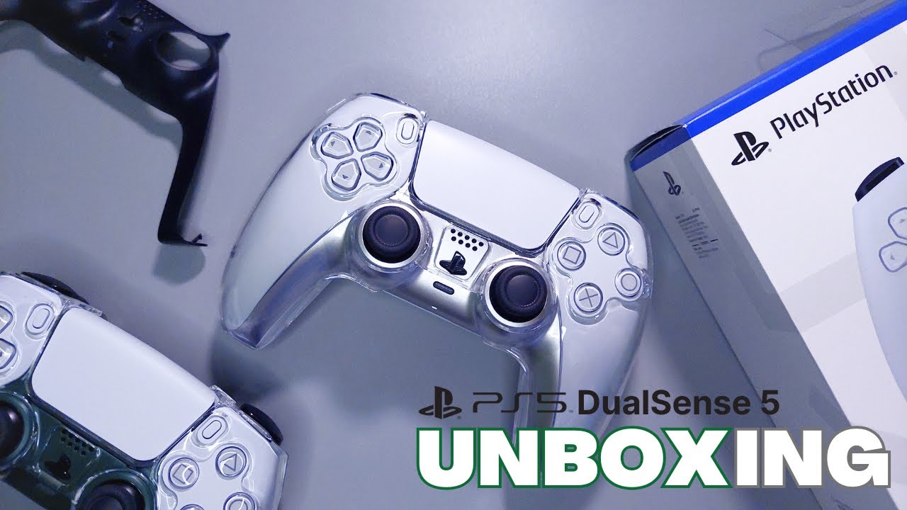 Accessories for your DualSense 5 Controller Unboxing | ASMR - YouTube