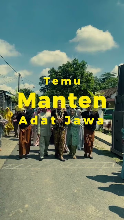 Temu Manten Adat Jawa