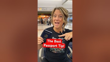Passport Travel Tip if Lost!