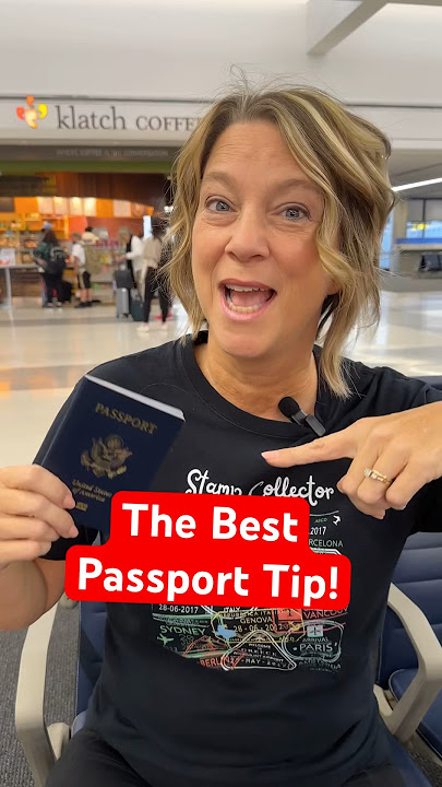 Passport Travel Tip if Lost!
