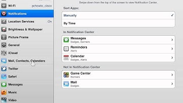 Apple iPad Display Show To Cc Labels in Mail