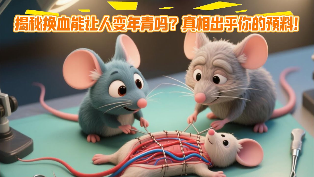 换上年青人的血，你就能变年青吗？真相出乎你的预料！