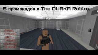 5 промокодов в The DURKA Roblox