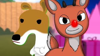 Rudolph vs Olive. Epic Rap Battles of Cartoons Christmas in July Special.