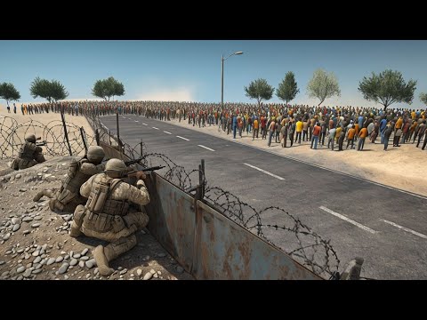 Badlands War Abandoned Outpost Battle ArmA 3 Zombies Demons